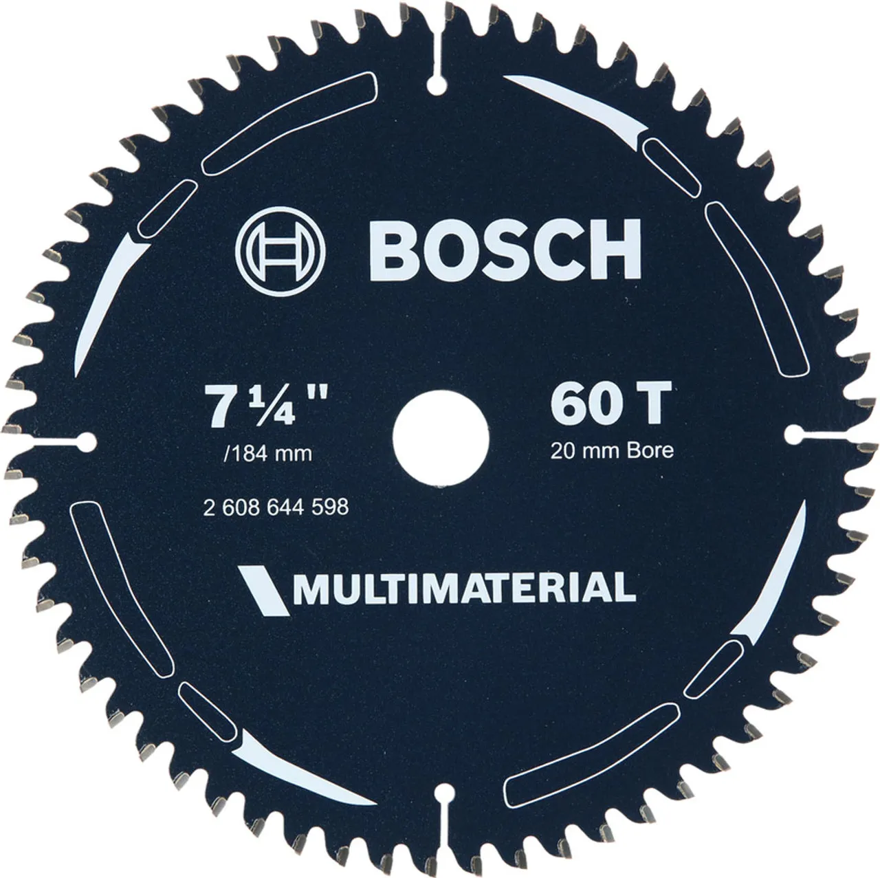 Bosch Circular Saw Blade Multimaterial 184mm 60T  - 2608644598